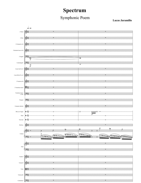 Spectrum Symphonic Poem Sheet Music