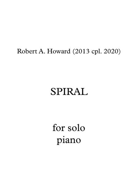 Free Sheet Music Spiral