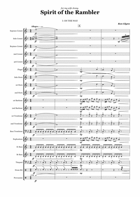 Spirit Of The Rambler Sheet Music