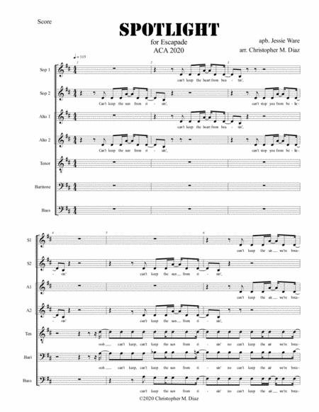 Free Sheet Music Spotlight