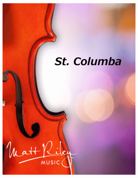 St Columba Orchestral Score Parts Sheet Music