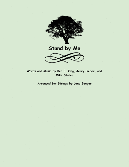 Free Sheet Music Stand By Me String Trio