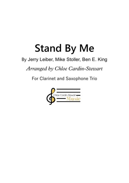 Stand By Me Woodwind Trio Sheet Music