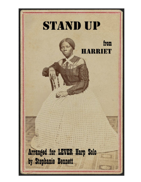 Stand Up From Harriet Lever Harp Solo Sheet Music