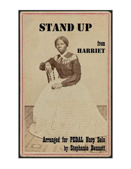 Stand Up From Harriet Pedal Harp Solo Sheet Music