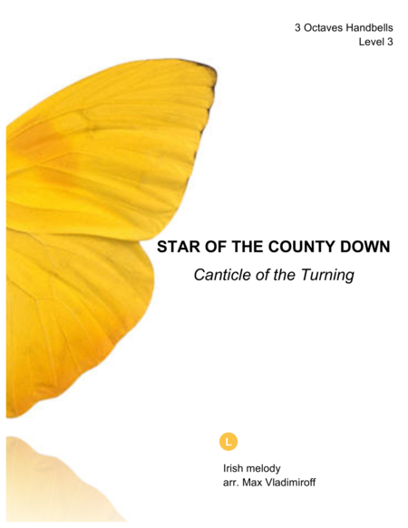 Free Sheet Music Star Of The County Down Canticle Of The Turning