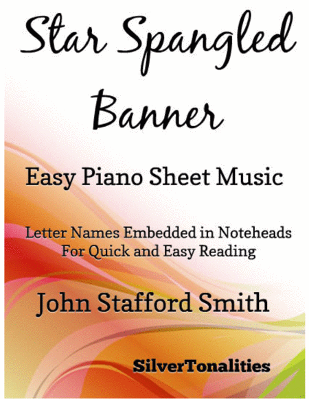 Star Spangled Banner Easy Piano Sheet Music Sheet Music