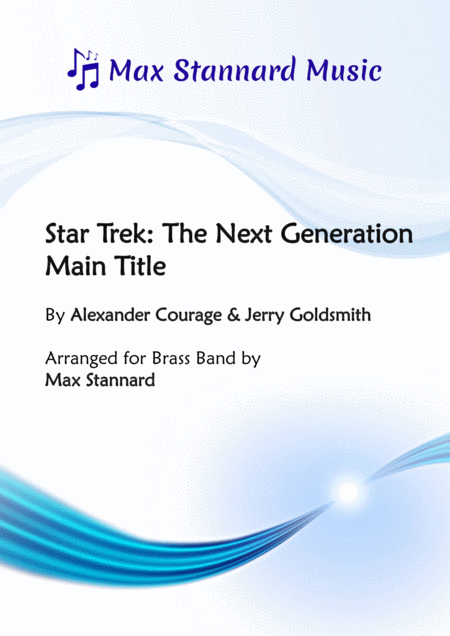 Star Trek The Next Generation Main Title Sheet Music