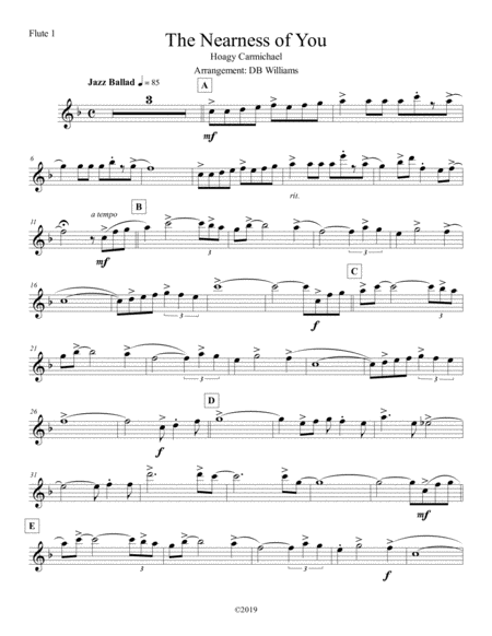 Stella By Starlight Flute 1 Sheet Music