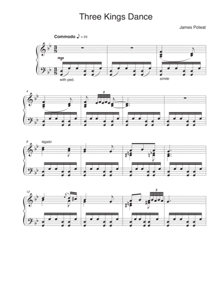 Free Sheet Music Step Into Christmas Flute And Piano Intermediate Level