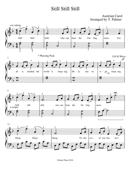 Still Still Stil Sheet Music