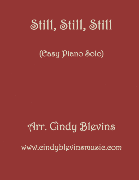 Still Still Still Easy Piano Solo Sheet Music