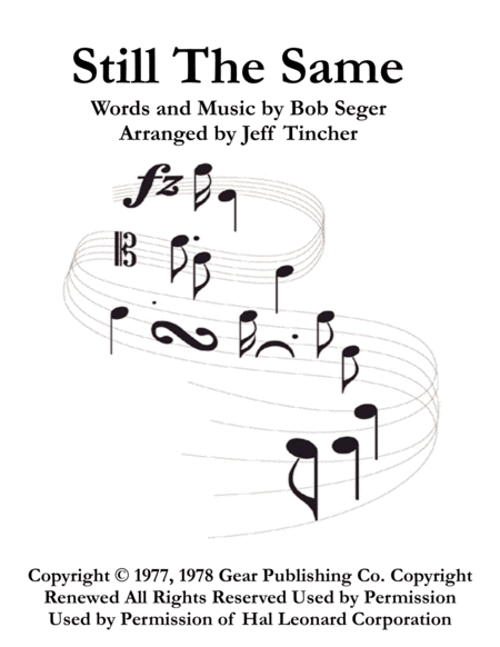 Still The Same Sheet Music