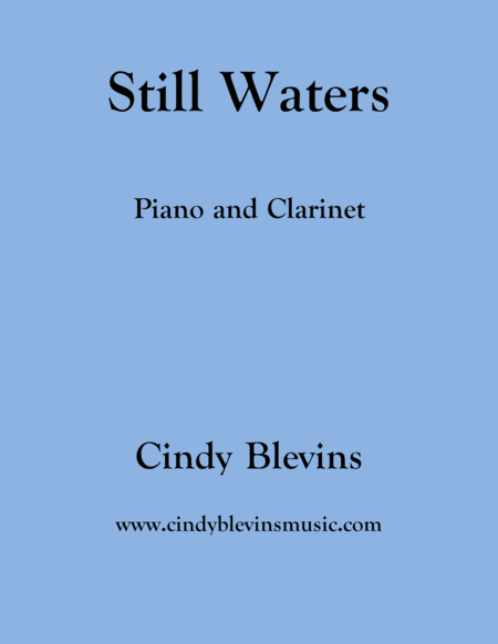 Free Sheet Music Still Waters For Piano And Clarinet