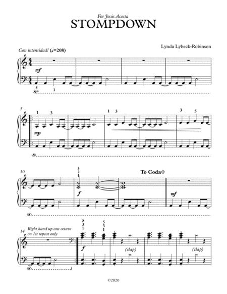 Free Sheet Music Stompdown