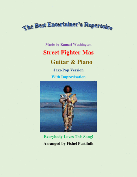 Free Sheet Music Street Fighter Mas With Improvisation For Guitar And Piano Video