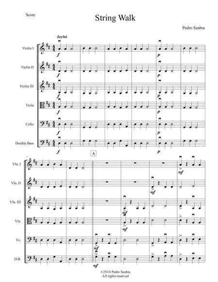 String Walk Sheet Music