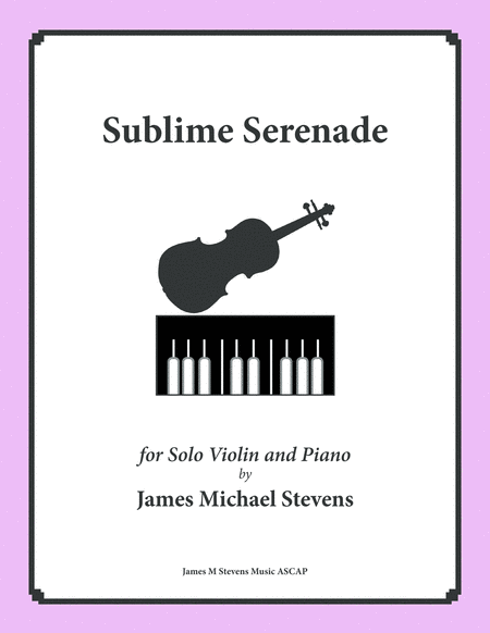 Free Sheet Music Sublime Serenade Violin Piano