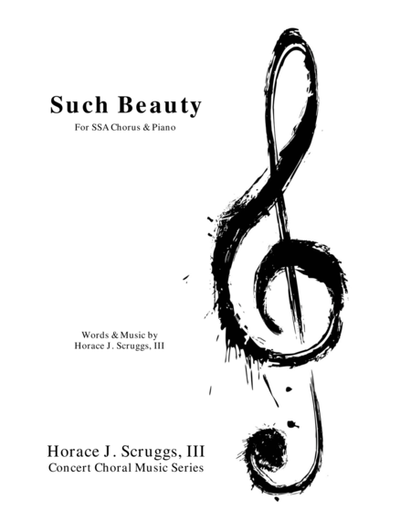 Such Beauty Sheet Music