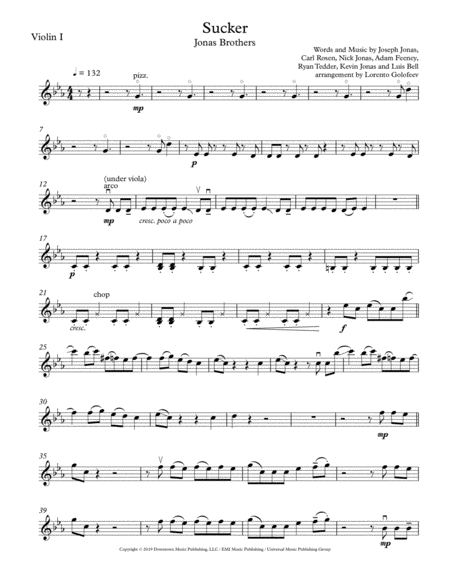 Free Sheet Music Sucker