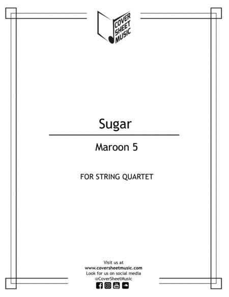 Sugar String Quartet Sheet Music