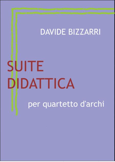 Suite Didattica Per Quartetto D Archi Sheet Music