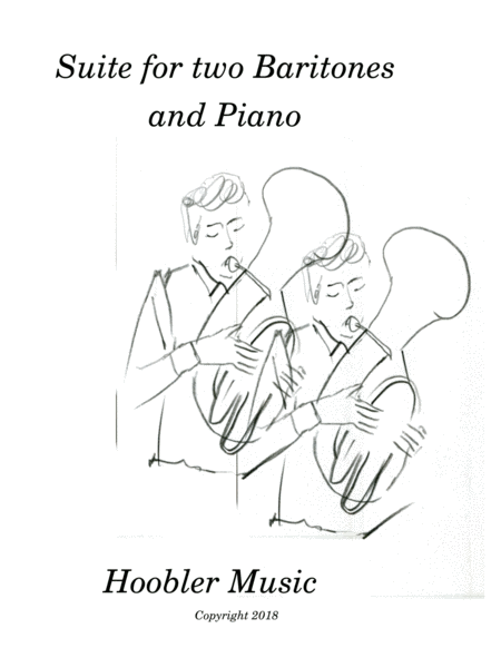 Suite For Two Baritones Low Brass Sheet Music