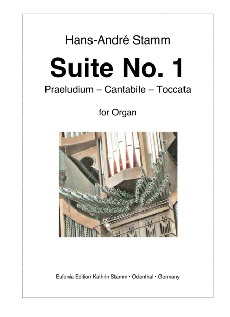 Suite No 1 For Organ Sheet Music