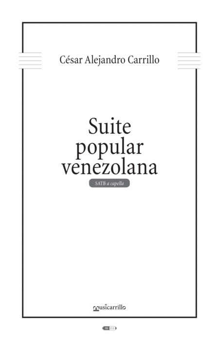 Suite Popular Venezolana Sheet Music