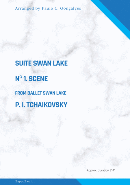 Suite Swan Lake N 1 Scene Sheet Music