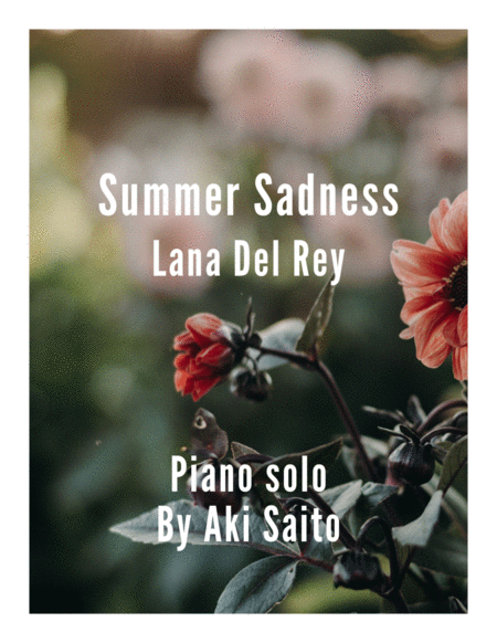 Free Sheet Music Summer Sadness