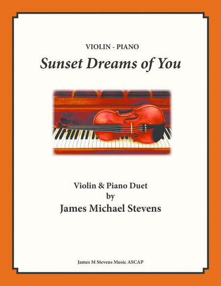 Free Sheet Music Sunset Dreams Of You Flute Piano