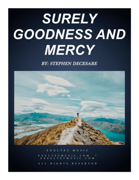 Surely Goodness And Mercy Sheet Music