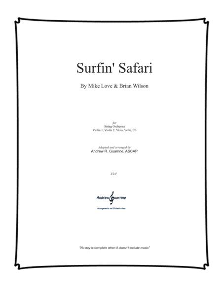 Surfin Safari Sheet Music