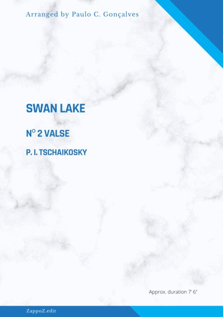 Free Sheet Music Swan Lake N 2 Valse