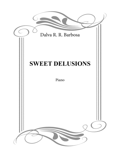 Free Sheet Music Sweet Delusions