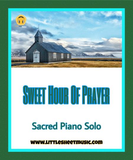 Sweet Hour Of Prayer Sacred Piano Solo Sheet Music