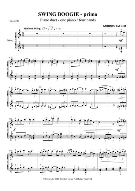 Swing Boogie Sheet Music