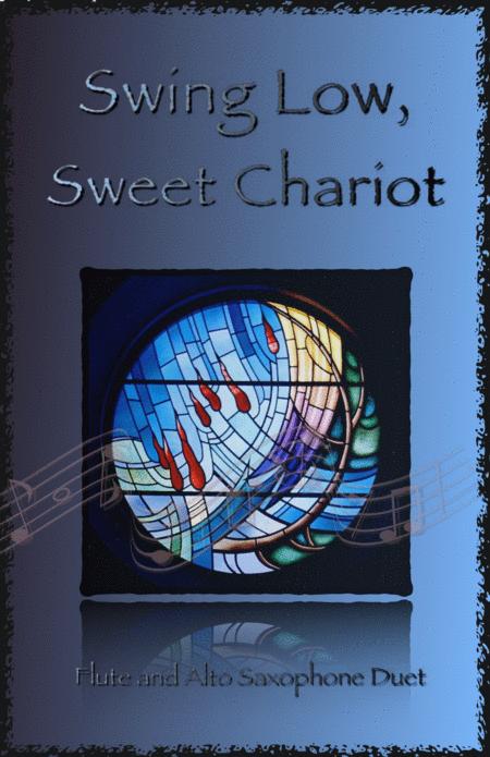 Swing Low Swing Chariot Gospel Song For Flute And Alto Saxophone Duet Sheet Music