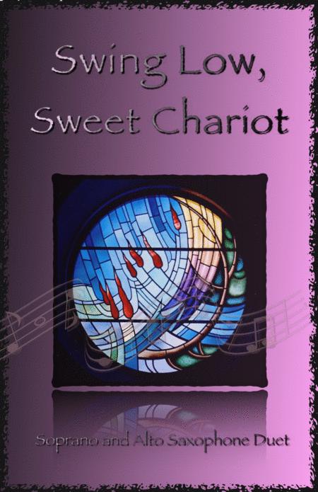 Swing Low Swing Chariot Gospel Song For Soprano And Alto Saxophone Duet Sheet Music