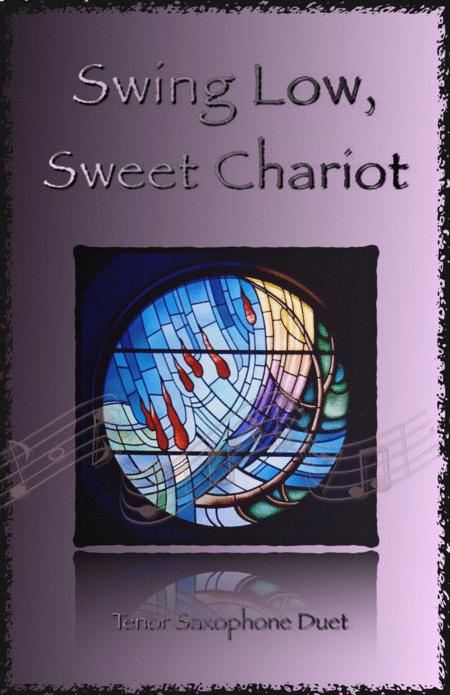 Swing Low Swing Chariot Gospel Song For Tenor Saxophone Duet Sheet Music