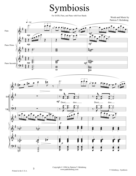 Free Sheet Music Symbiosis