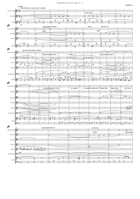 Tadvanalila Part 1 Sheet Music