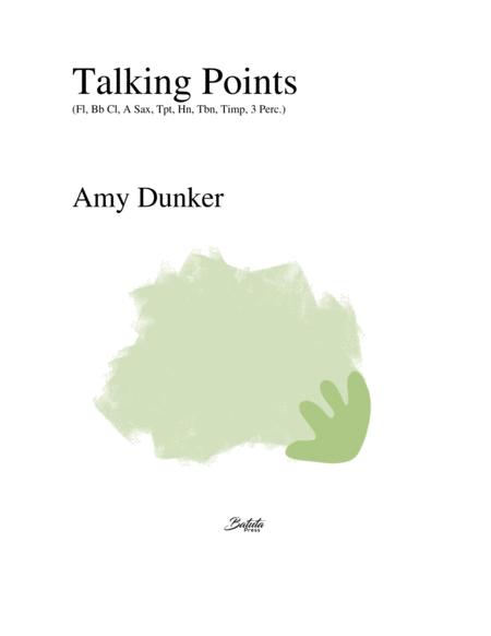 Talking Points Score Only Sheet Music