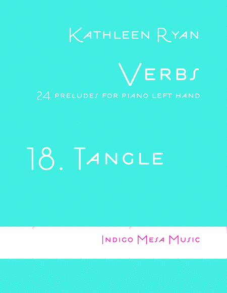 Free Sheet Music Tangle Verbs 18