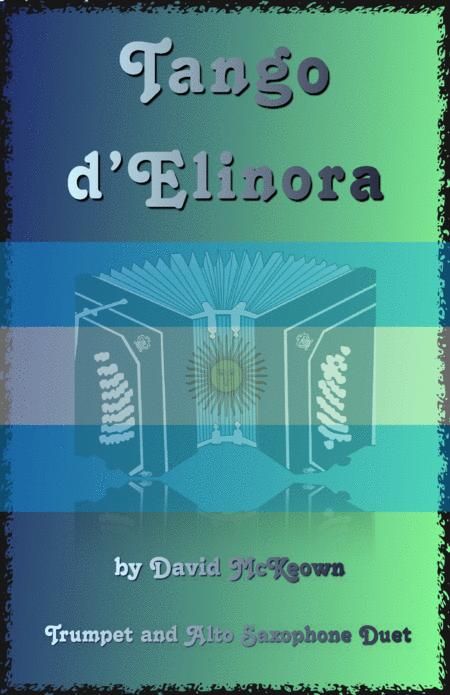 Free Sheet Music Tango D Elinora For Trumpet And Alto Saxophone Duet