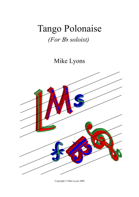 Tango Polonaise For Any Bb Soloist And Piano Sheet Music