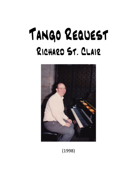 Free Sheet Music Tango Request For Solo Piano