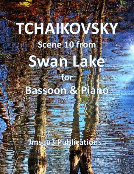 Tchaikovsky Scene 10 From Swan Lake For Bassoon Piano Sheet Music