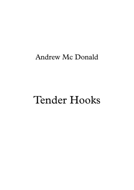 Free Sheet Music Tender Hooks